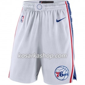 Philadelphia 76ers Muška Kratke hlače Bijela Nike 2018-19 Swingman